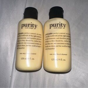 Philosophy Purity Made Simple Facial Cleanser - Creamy Yellow set of 2